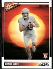 2024 Score Hot Rookies Drake Maye #2