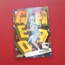 2024 Score Step Ahead Drake Maye #SA-DME card