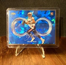 2024 Topps Chrome Sapphire Edition Infinite Sapphire Drake Maye #IS-2 card