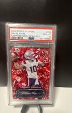 2024 Topps Chrome Sapphire Selections Drake Maye #SS-3 card