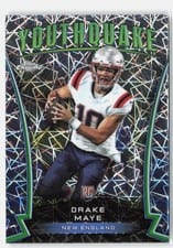 2024 Topps Chrome Youthquake Drake Maye #Y-2 card