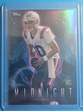 2024 Topps Midnight Base Set Drake Maye #62 card