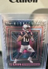 2024 Topps Midnight Star Studded Drake Maye #SS-4 card