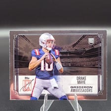 2024 Topps Signature Class Gridiron Ambassadors Drake Maye #GA-3 card