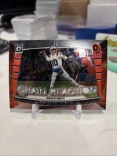 2025 Donruss Optic Chain Reaction Drake Maye #9 card