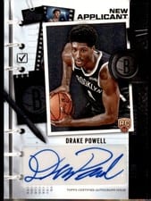 2025-26 Topps New Applicants Autographs Drake Powell #NA-DP card
