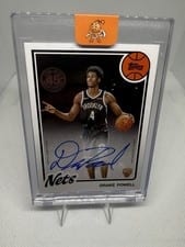 2025-26 Topps Rookie Photo Shoot Autographs Drake Powell #RP-DP card