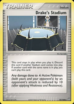2007 Power Keepers Drake's Stadium #72 card