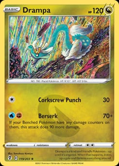 Evolving Skies Drampa #119 card