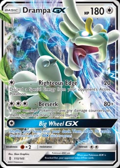 Guardians Rising Drampa-GX #115 card