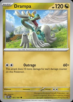 Obsidian Flames Drampa #161 card