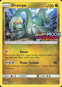 SM Black Star Promos Drampa #SM21 card