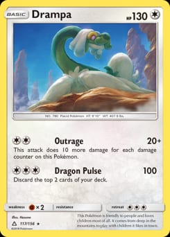 Ultra Prism Drampa #117 card