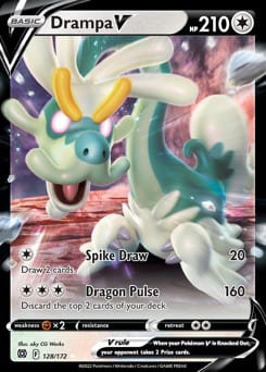 Brilliant Stars Drampa V #128 card
