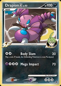 Rising Rivals Drapion E4 #17 card