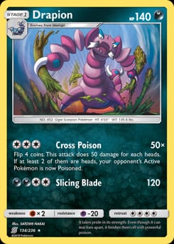 Unified Minds Drapion #134 card