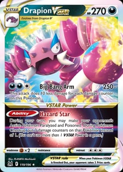2022 Lost Origin Drapion VSTAR #119 card