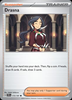 Surging Sparks Drasna #173 card