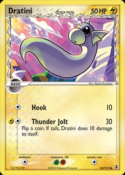 Delta Species Dratini δ #65 card
