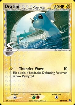 Delta Species Dratini δ #66 card