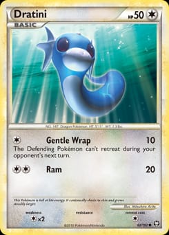 2010 HS—Triumphant Dratini #62 card