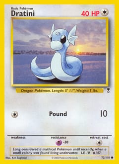 Legendary Collection Dratini #72 card