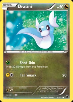 Plasma Freeze Dratini #81 card