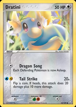 2004 Team Rocket Returns Dratini #53 card