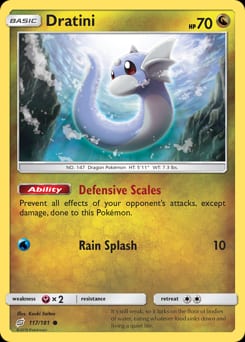 Team Up Dratini #117 card