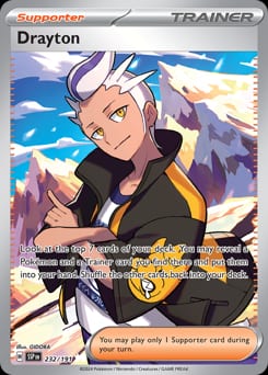 Surging Sparks Drayton #232 card