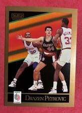 1990-91 SkyBox Base Set Drazen Petrovic #237 card