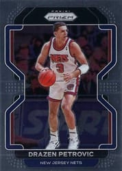 2021-22 Panini Prizm Base Set Drazen Petrovic #292 card