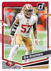 2023 Donruss Base Set Dre Greenlaw #269 card
