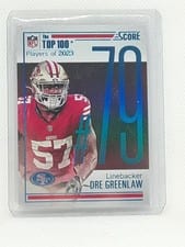 2024 Score Top 100 Dre Greenlaw #79 card