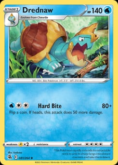 Fusion Strike Drednaw #81 card