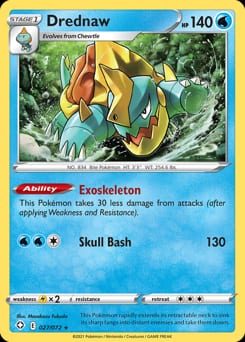 Shining Fates Drednaw #27 card