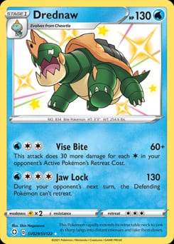 Shining Fates Shiny Vault Drednaw #SV029 card