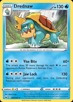 Sword & Shield Drednaw #61 card