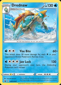 SWSH Black Star Promos Drednaw #SWSH047 card