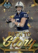 2024 Bowman University Chrome Path to Glory Set Drew Allar #PG-6 card