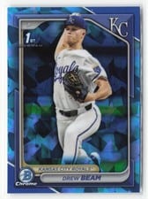 2024 Bowman Draft Sapphire Edition Base Set Drew Beam #BDC-75 card