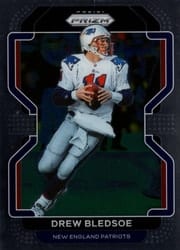 2021 Panini Prizm Base Set Drew Bledsoe #102 card
