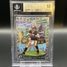 2018 Donruss Optic Downtown Drew Brees #DT-2 card