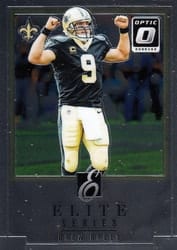 2018 Donruss Optic Elite Series Drew Brees #ES-DB card