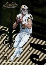 2018 Panini Absolute Base Set Drew Brees #68 card