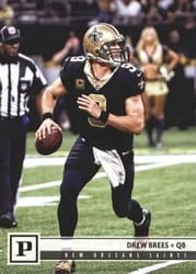 2018 Panini Base Set Drew Brees #200 card