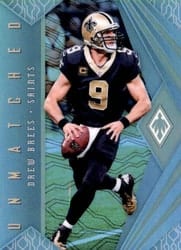 2018 Panini Phoenix Unmatched Drew Brees #14 card