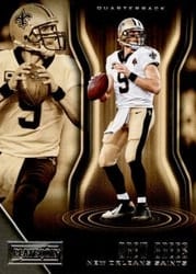 2018 Panini Playbook Base Set Drew Brees #76 card