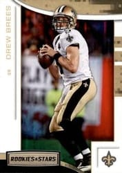 2018 Panini Rookies & Stars Base Set Drew Brees #90 card