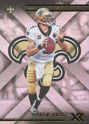 2018 Panini XR Base Set Drew Brees #80 card